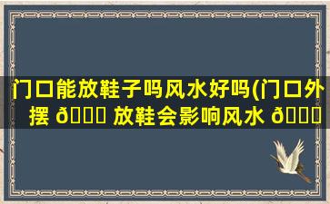 门口能放鞋子吗风水好吗(门口外摆 🐟 放鞋会影响风水 🍁 吗)